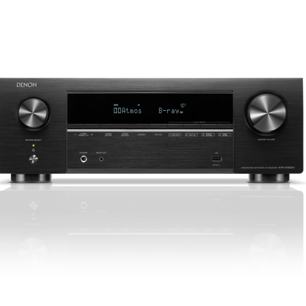 Denon Avr X1800H 7.2 Ch. 80W 8K AV Receiver