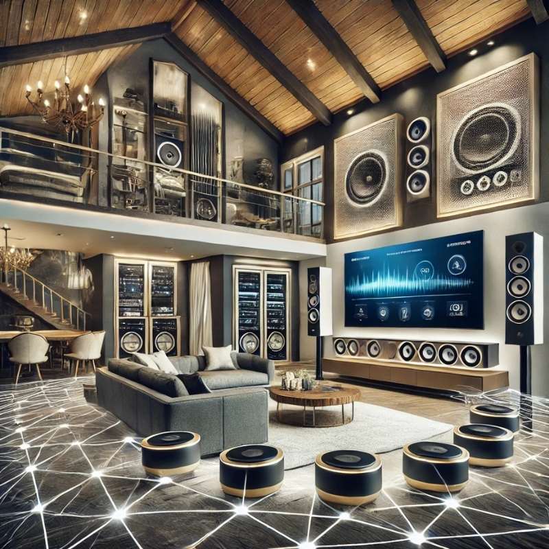 AkmerkezAudio Tepekent Sitesi Ses sistemleri wifi