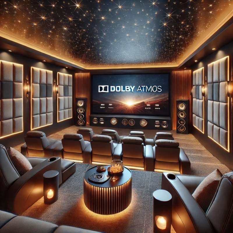 Bodrum sinema odası tasarım